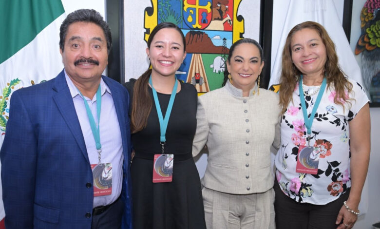 Olga Sosa se reune con empresa de biofertilizantes