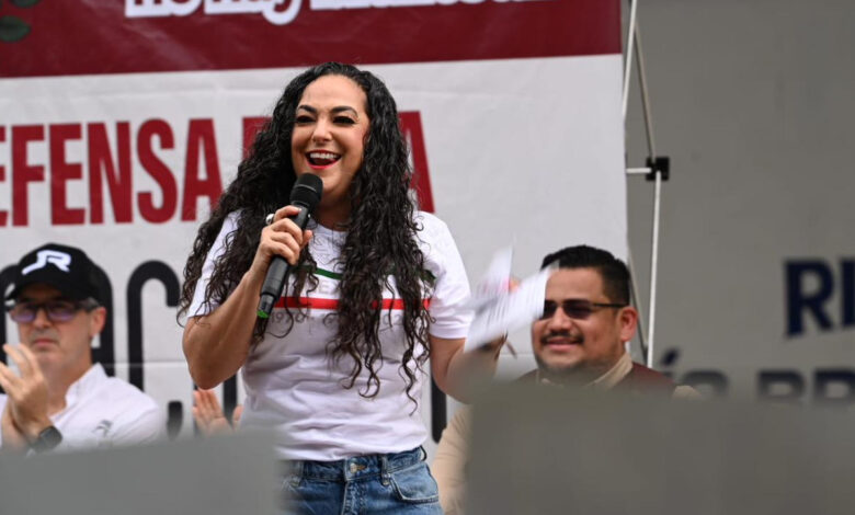 La Senadora Olga Sosa Ruiz afirmó que la soberanía no se negocia, se defiende