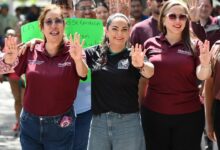 La senadora Olga Sosa encabezó una asamblea en Camargo, Tamaulipas, donde llamó a defender la soberanía nacional, respaldar a Claudia Sheinbaum y fortalecer la organización territorial de Morena.