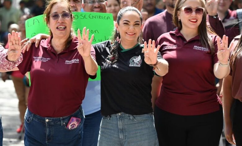 La senadora Olga Sosa encabezó una asamblea en Camargo, Tamaulipas, donde llamó a defender la soberanía nacional, respaldar a Claudia Sheinbaum y fortalecer la organización territorial de Morena.