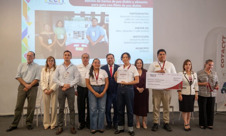 El proyecto convierte al pez diablo, en bloques nutricionales para ganado y gatos.