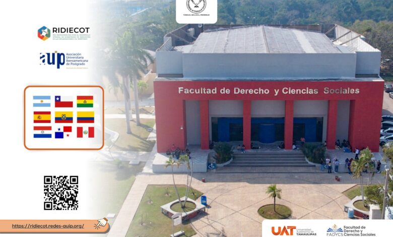 La UAT forma parte activa de la Red Iberoamericana de Investigación para el Desarrollo Integral de Ecosistemas de Innovación en las Organizaciones y el Territorio (RIDIECOT).