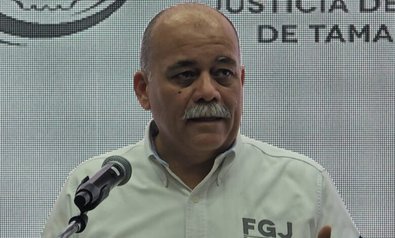 El Fiscal Jesús Eduardo Govea Orozco aclaró sobre el caso de Octavio Leal Moncada que no hay carpetas de investigación en su contra en Tamaulipas