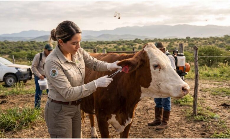 Liberación de moscas estériles contra el gusano barrenador iniciará en Tamaulipas