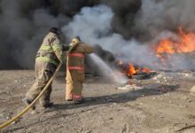 El incendio en el relleno sanitario retrasó la recolección de basura en ciudad Victoria.