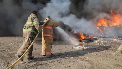 El incendio en el relleno sanitario retrasó la recolección de basura en ciudad Victoria.