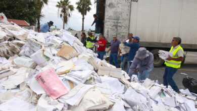 Seduma inició un programa para reciclar 25 toneladas de papel del Poder Judicial de Tamaulipas. El material será transformado en mobiliario, equipo y apoyos para escuelas públicas.
