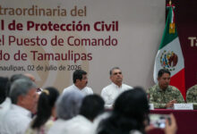 El rector Dámaso Anaya Alvarado, participó en la reunión del consejo de protección civil