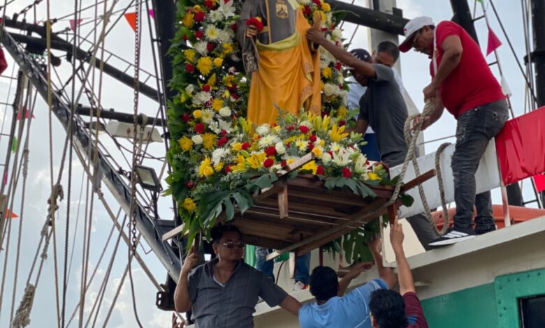 La Virgen del Carmen es la patrona de pescadores, marinos y trabajadores del mar.