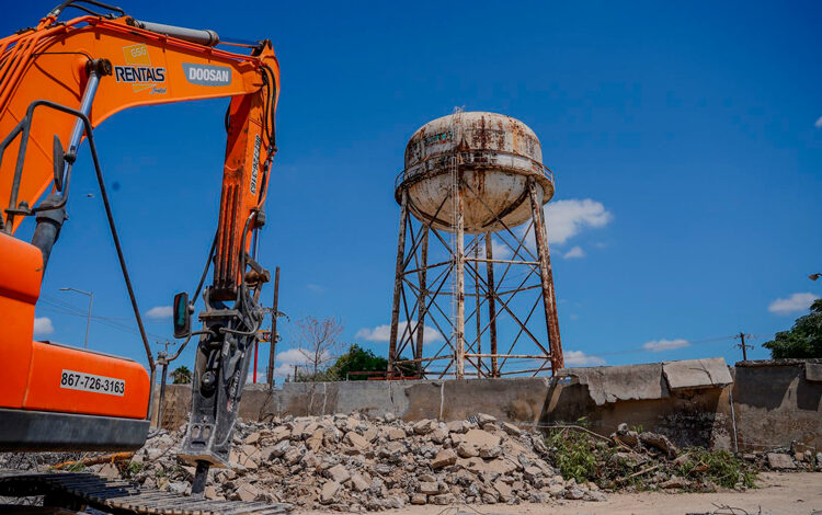 Nuevo Laredo construye el Tanque Buenavista con inversión de 60 mdp y capacidad de 5 millones de litros para mejorar el abasto de agua a 103 mil usuarios.