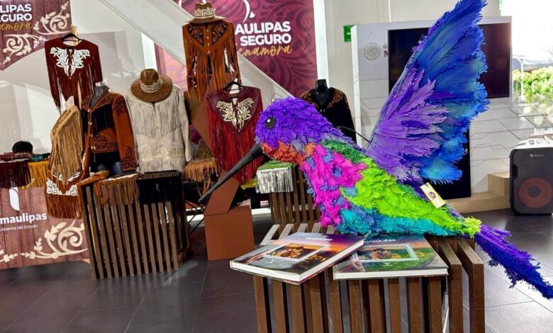 Treinta artesanos de 20 municipios de Tamaulipas exhibirán sus creaciones en Punto México, en la Ciudad de México, como parte de una estrategia para impulsar el turismo, la cultura y la economía local.