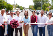 Carmen Lilia Canturosas entrega obra vial estratégica