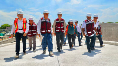 Supervisa alcalde de Ciudad Madero obra de la central de transferencia de residuos sólidos