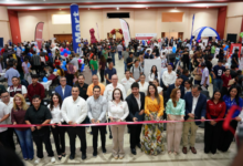 Más de 700 vacantes de 80 empresas fueron ofertadas a jóvenes durante la Feria de Empleo para las Juventudes Nuevo Laredo 2026.