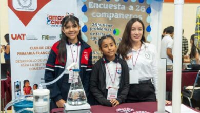 Con asesoría de la UAT, alumnas de primaria desarrollaron un sistema casero para tratar y reutilizar agua doméstica y pluvial; su proyecto obtuvo el tercer lugar regional en ExpoCiencias Tamaulipas 2026.