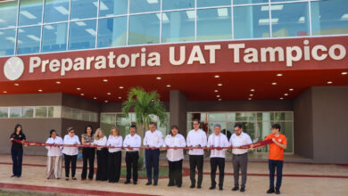 Inauguran la nueva Prepa UAT en Tampico con una gran oferta educativa