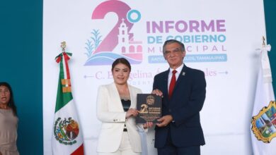 El gobernador Américo Villarreal autorizó la obra solicitada por la alcaldesa Evangelina Ávila durante su Segundo Informe; el municipio suma más de 445 mdp en inversión estatal y federal.