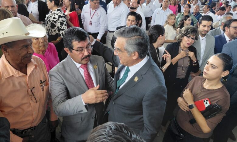 El gobernador Américo Villarreal reconoció la colaboración de la UAT y de su rector Dámaso Anaya en acciones académicas y productivas de Tamaulipas.