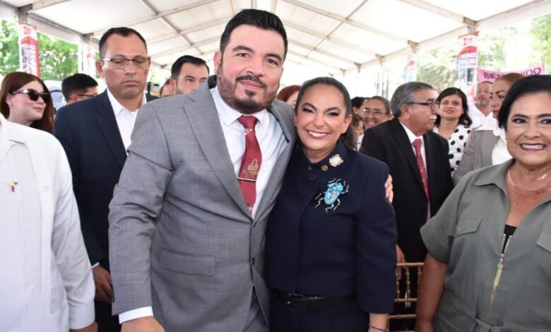 La senadora Olga Sosa acompañó los segundos informes de gobierno de los alcaldes de Altamira y González.
