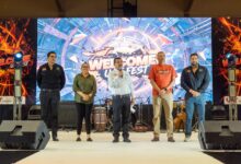 El rector Dámaso Anaya Alvarado convivió con estudiantes durante el Welcome UAT Fest 2026 en ciudad Victoria.