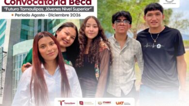 La UAT difunde la Beca Futuro Tamaulipas para estudiantes en situación vulnerable. El registro estará abierto hasta el 2 de septiembre de 2026.
