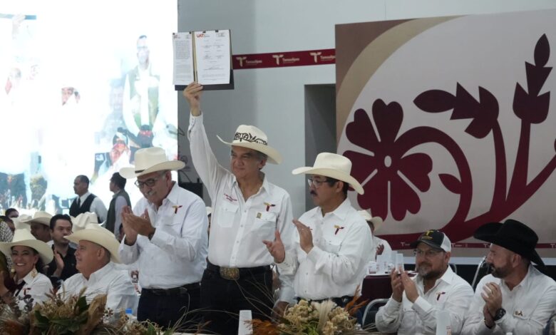 La UAT y la Unión Ganadera Regional de Tamaulipas firmaron un convenio para impulsar la innovación, investigación y modernización del sector ganadero en Tamaulipas.