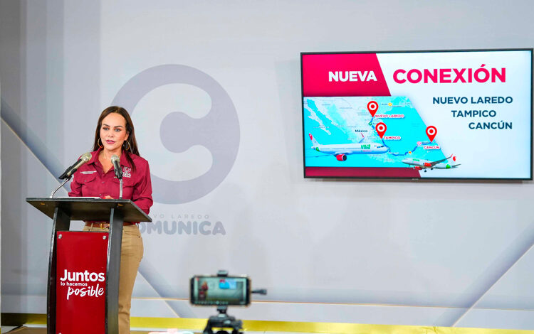 La nueva ruta Nuevo Laredo–Tampico–Cancún de Viva Aerobus comenzará operaciones el 14 de noviembre.