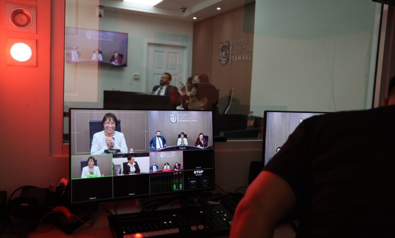 El Poder Judicial de Tamaulipas transmitirá en vivo las sesiones de sus Salas Colegiadas a través de sus redes sociales institucionales.