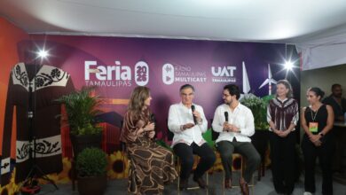 Américo Villarreal destacó la participación de más de 40 marcas de mezcal en la Feria Tamaulipas 2026 y las oportunidades de expansión comercial para los productores.