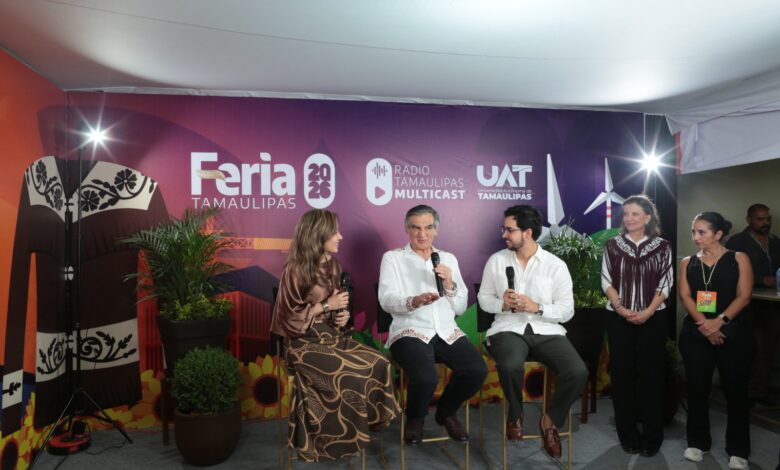 Américo Villarreal destacó la participación de más de 40 marcas de mezcal en la Feria Tamaulipas 2026 y las oportunidades de expansión comercial para los productores.
