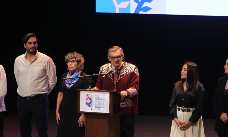 El gobernador Américo Villarreal inauguró en Reynosa la XXXIII edición del Festival Internacional en la Costa del Seno Mexicano, que tendrá 318 presentaciones gratuitas en los 43 municipios.