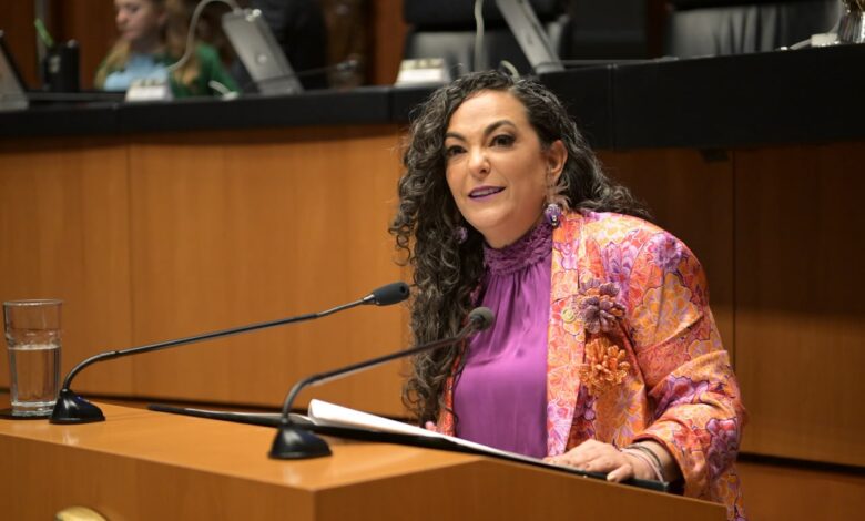 La senadora Olga Patricia Sosa Ruíz participó en la discusión de la reforma a la Ley de Desarrollo Rural Sustentable.