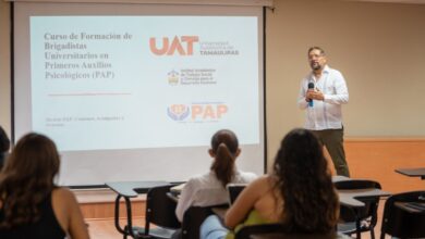 La UAT inició la formación de la cuarta generación de la Brigada Universitaria de Primeros Auxilios Psicológicos en el Campus Victoria.