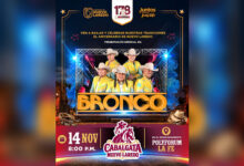 La Cabalgata por Nuevo Laredo comenzará a las 16:00 horas del 14 de noviembre y concluirá en el Polyforum La Fe, donde Bronco se presentará por la noche.