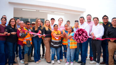 La alcaldesa Carmen Lilia Canturosas entregó nuevas oficinas para Parques y Plazas y un campo de entrenamiento para Protección Civil y Bomberos.