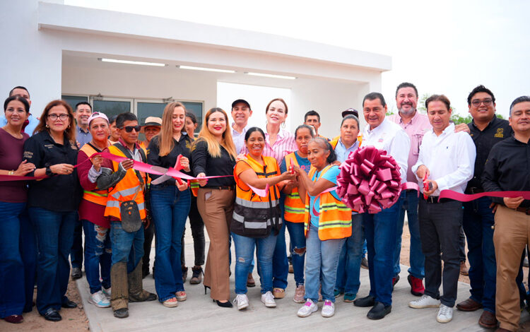 La alcaldesa Carmen Lilia Canturosas entregó nuevas oficinas para Parques y Plazas y un campo de entrenamiento para Protección Civil y Bomberos.