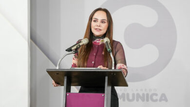 Carmen Lilia Canturosas anunció la Segunda Cumbre Logística Los Laredos 2027, que buscará reunir a 2 mil asistentes y fortalecer los negocios entre México y Estados Unidos.