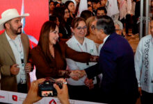 Carmen Lilia Canturosas presentó los proyectos de alumbrado LED y energía solar de Nuevo Laredo durante el Congreso Internacional de Energía Tamaulipas 2026.