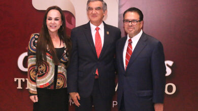 Carmen Lilia Canturosas destacó los proyectos de infraestructura que se impulsan en Nuevo Laredo durante la administración de Américo Villarreal.