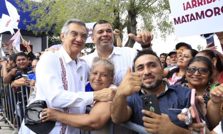 Américo Villarreal Anaya cerró en Río Bravo su recorrido por los 43 municipios de Tamaulipas, donde destacó inversiones estatales y federales por más de 3 mil 600 millones de pesos.