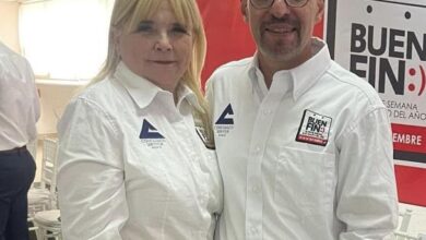 Silvia Almanza Armas, vicepresidenta de Protocolos de Concanaco Servytur México, destacó las expectativas comerciales para El Buen Fin 2026 en Matamoros.
